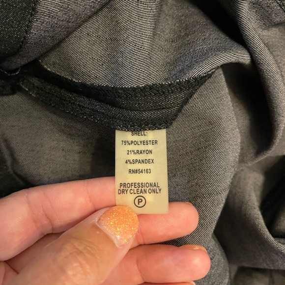 Calvin Klein Dark Denim Dress - Picture 3 of 5